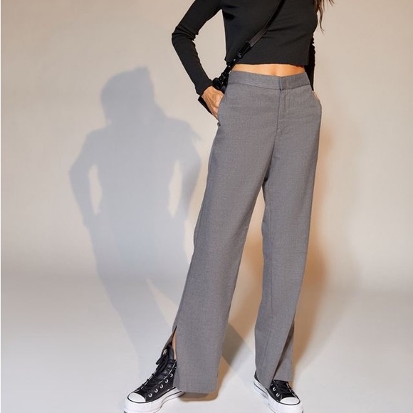 Urban Outfitters Gray Tailored Trousers Size Small - Picture 3 of 11